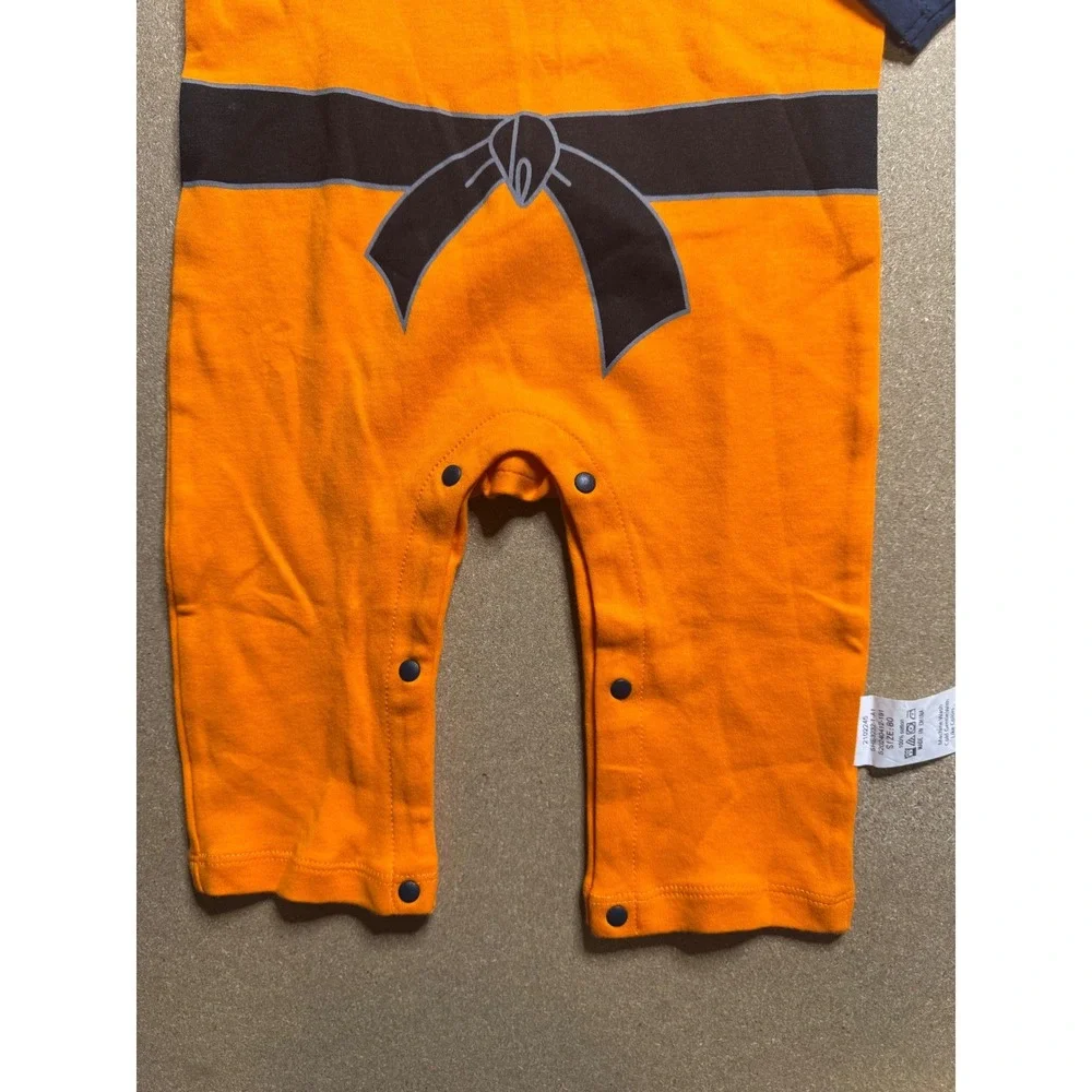 Dragon Ball Z Goku Cosplay Baby Bodysuit Anime Cartoon One Piece‎ Outfit 80